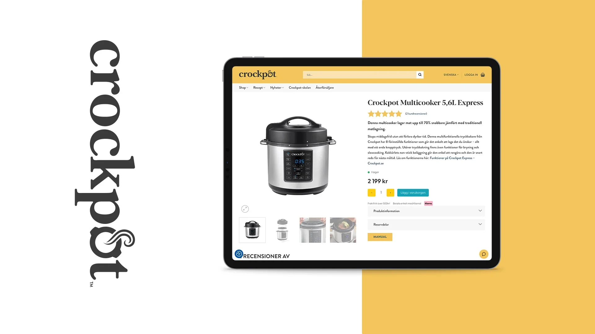 Crockpot — E-handel i WooCommerce som inspirerar till nya måltider (bild 4)
