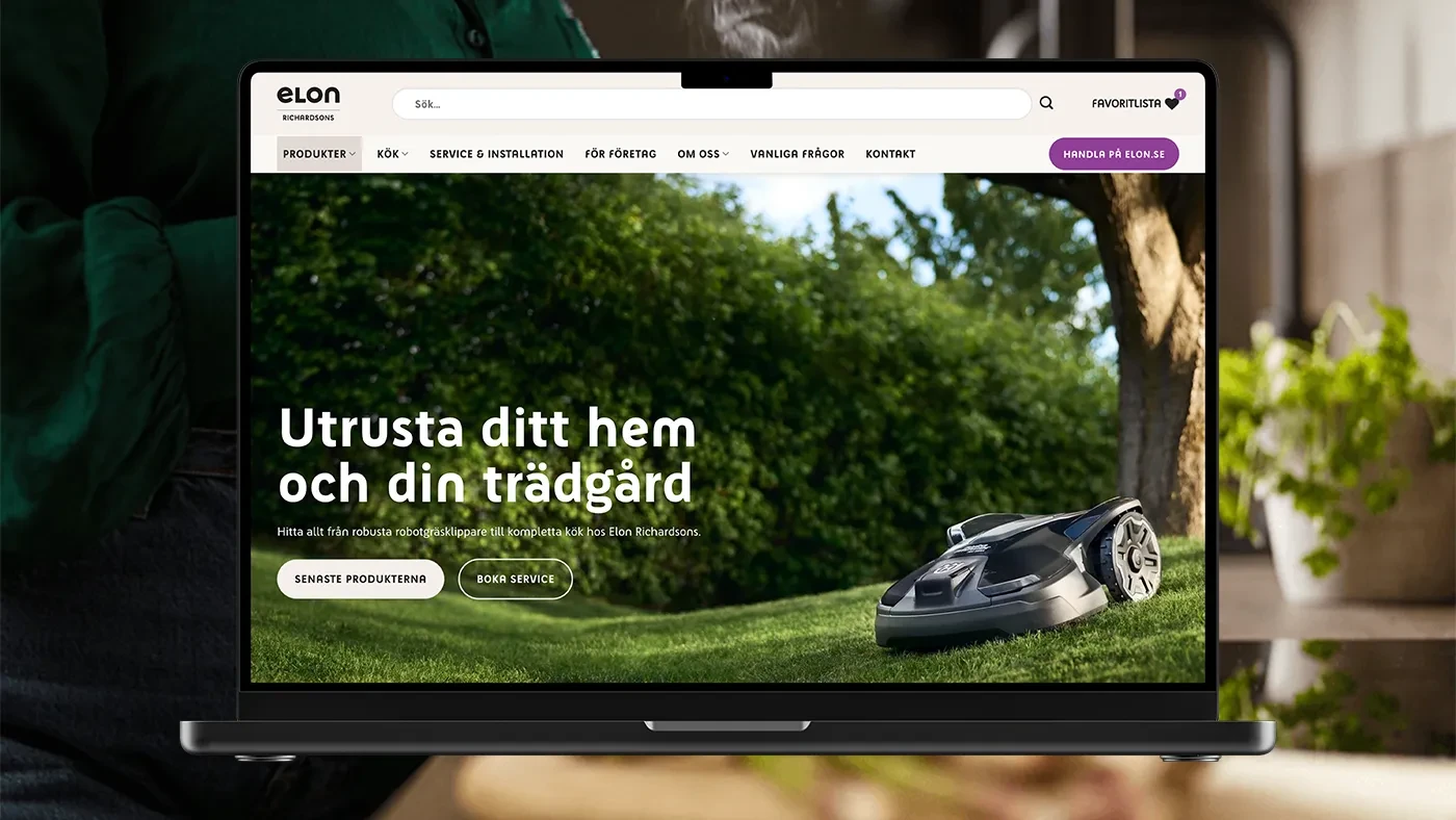 Elon Richardsons — Ny webbplats och datadrivna Google Ads (bild 1)