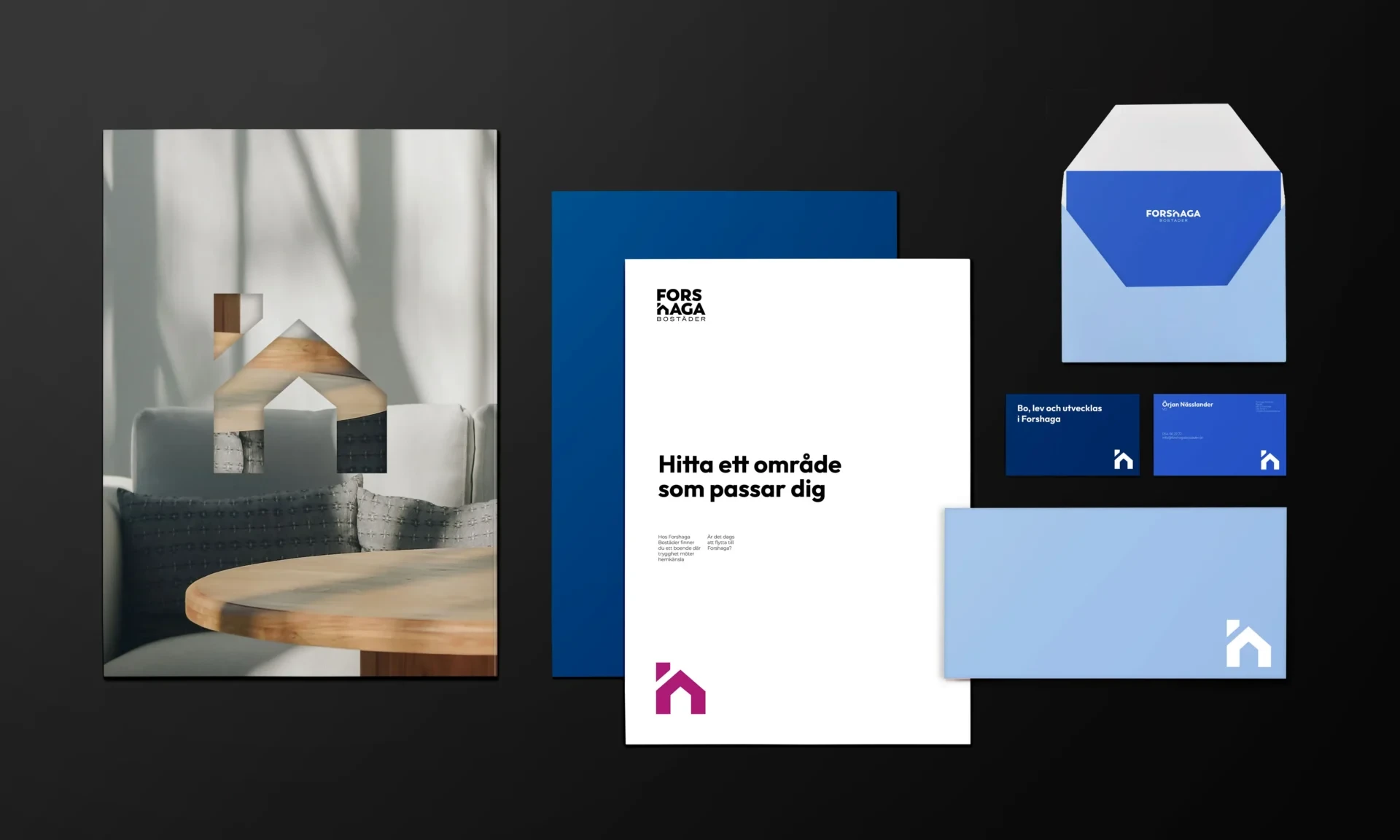 Forshaga Bostäder — Ny webbplats och grafisk profil för kommunalt bostadsbolag (bild 2)