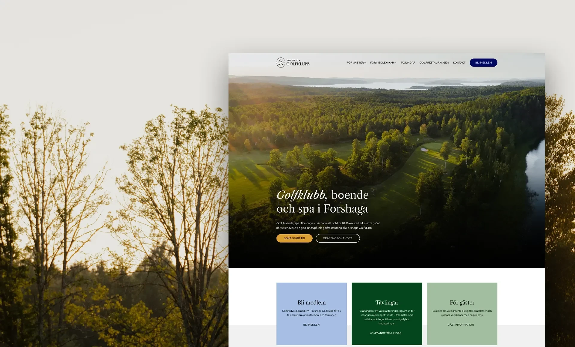 Forshaga GK — Tidlös visuell identitet och webb för golfklubben (bild 13)