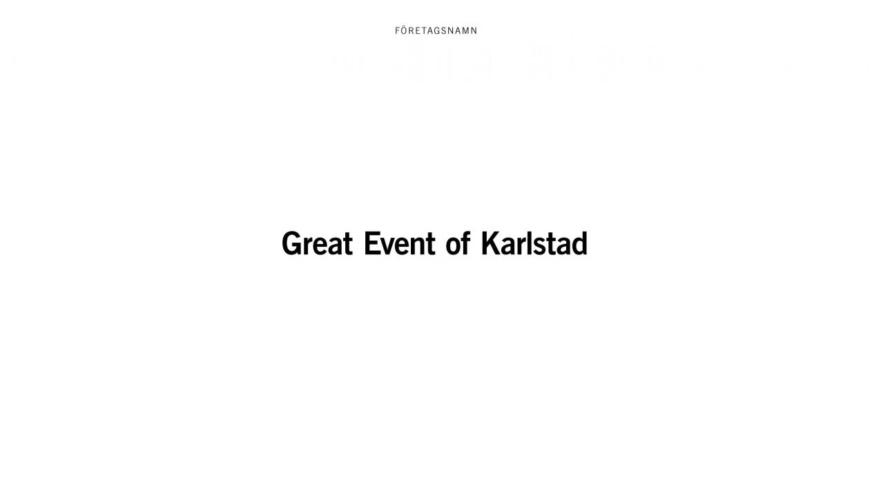 Great Event — Ny visuell identitet och webbplats för ett evenemangsbolag (bild 2)