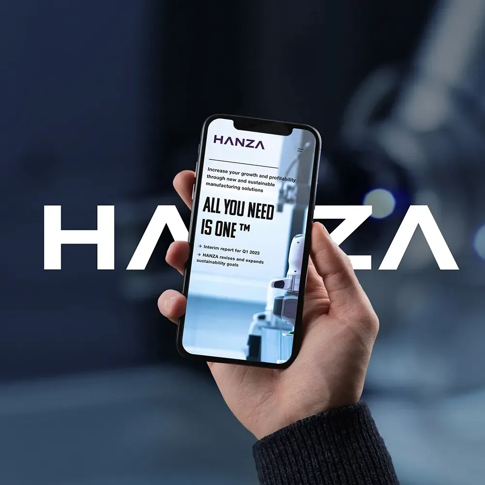 HANZA — Global varumärkesplattform för ett börsnoterat industribolag