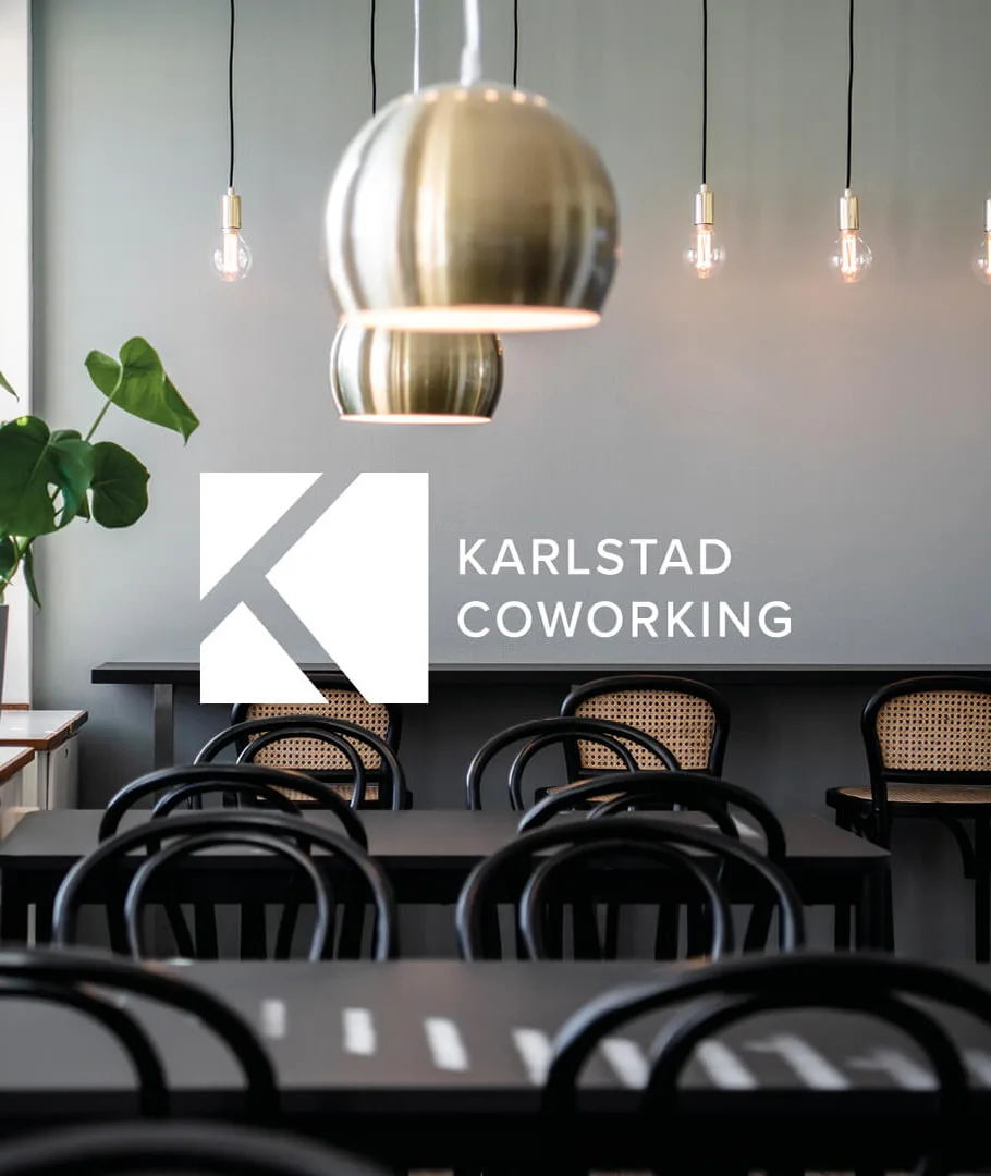 Karlstad Coworking — Komplett varumärke och webbplats för ett kontorshotell