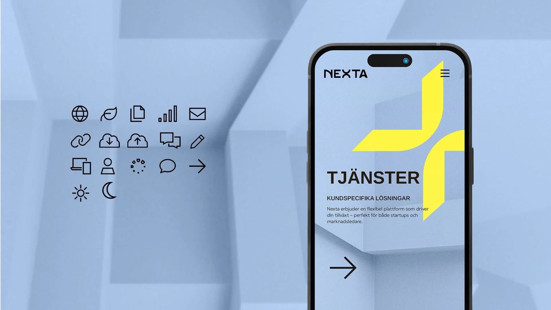 Nexta — Ny logotyp och grafisk profil byggd för tillväxt (bild 9)