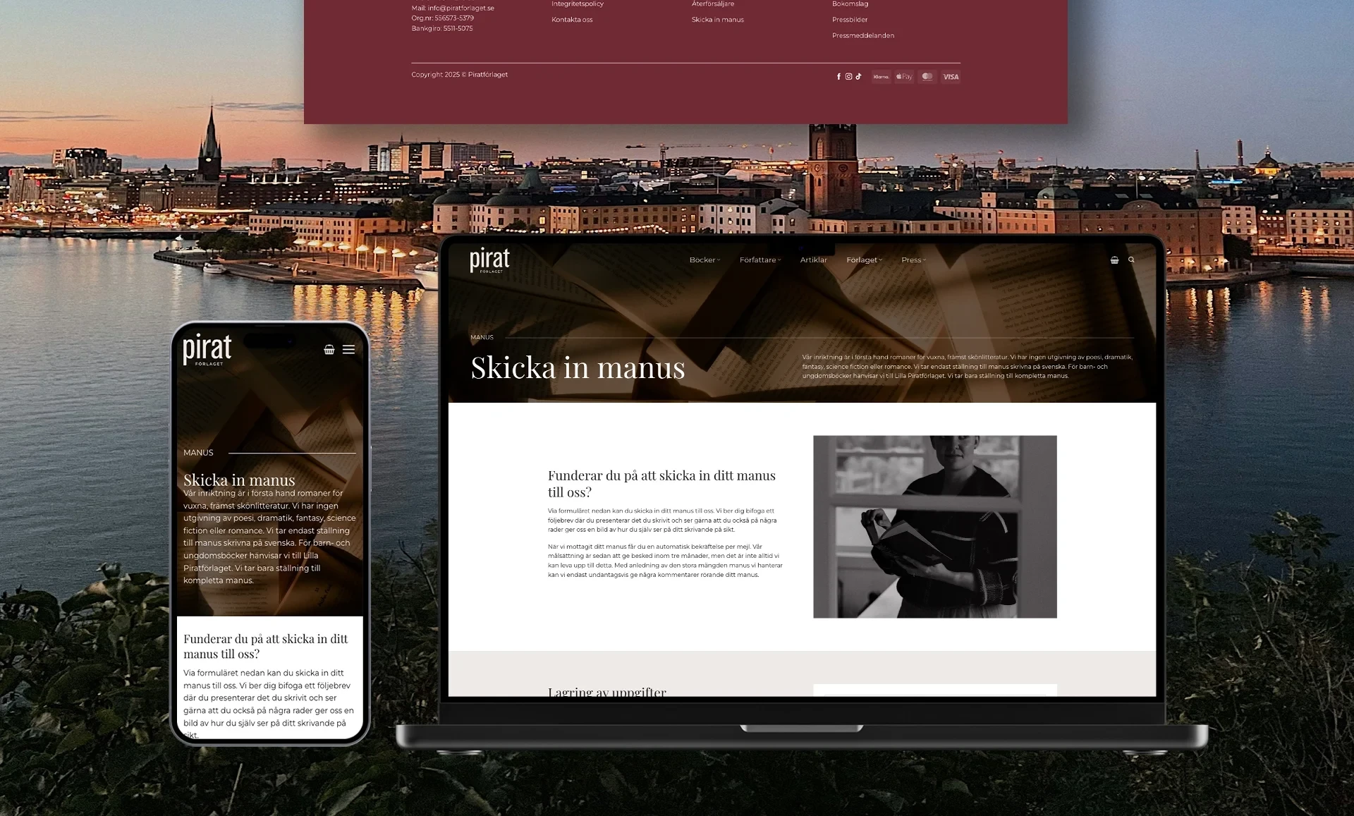Piratförlaget — E-handel i WooCommerce som samlar hela förlaget (bild 5)