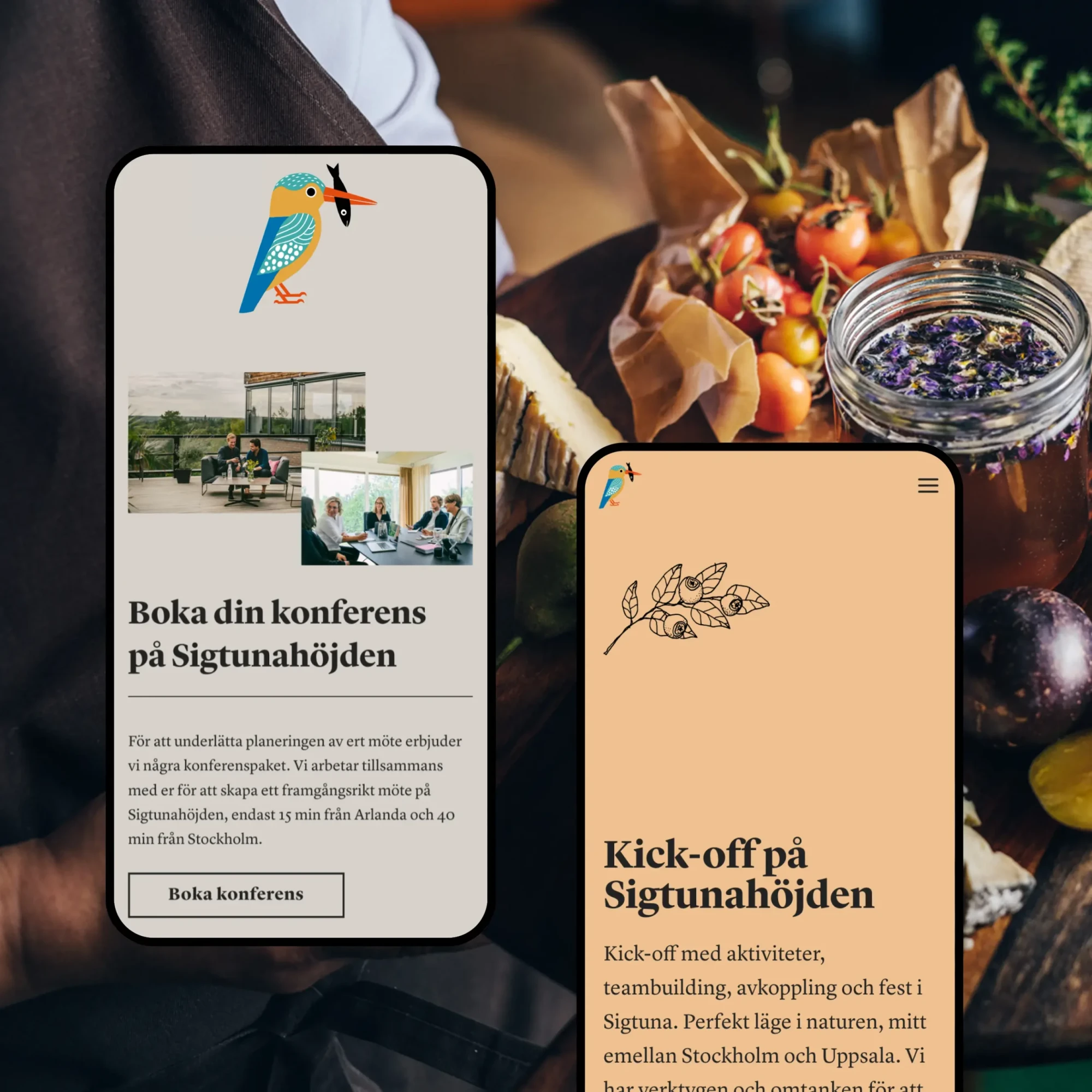 Sigtunahöjden — Hållbar och användarvänlig webbplats för möten i världsklass (bild 1)