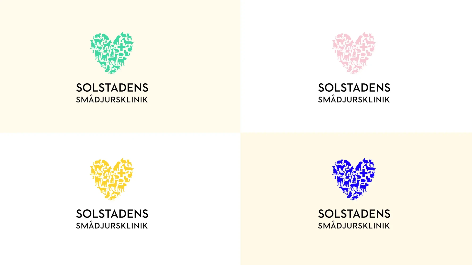 Solstadens Smådjursklinik — Enhetlig grafisk profil och tre webbplatser för djurklinik (bild 1)