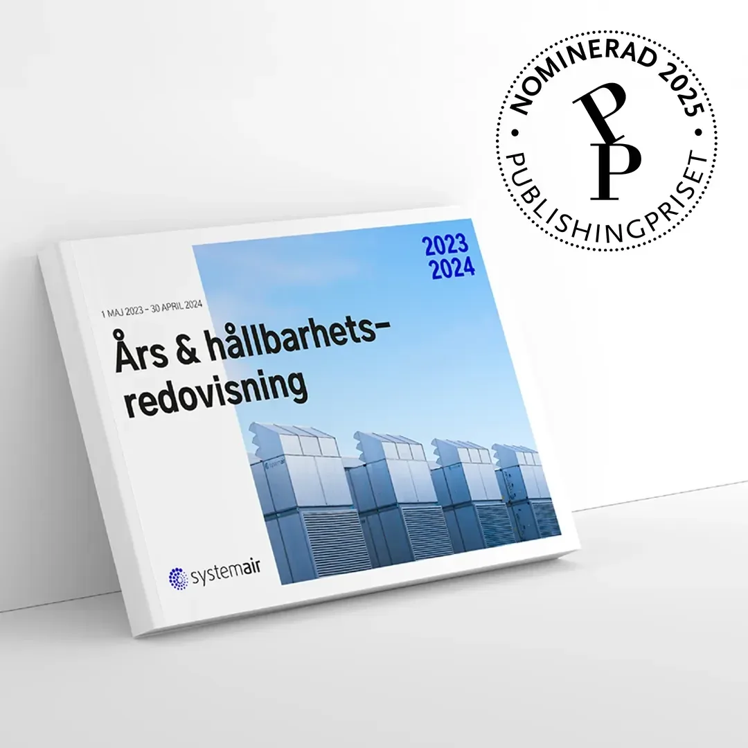Systemair — Prisnominerad års- och hållbarhetsredovisning