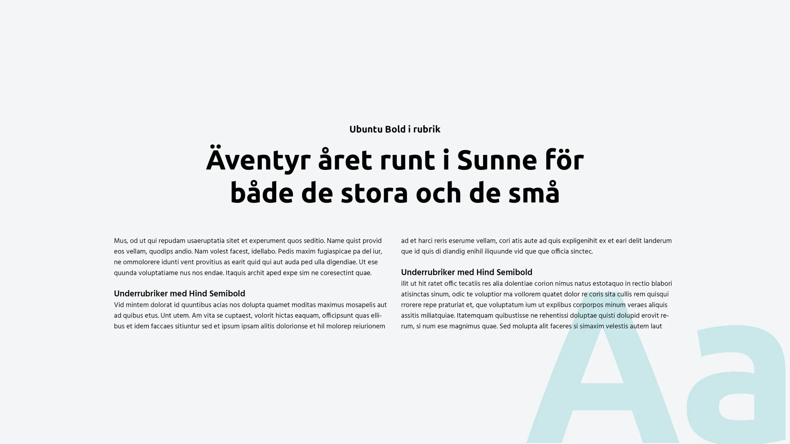 En casebild för projektet Sunne Ski & Bike av reklambyrån Gullström & CO i Karlstad.