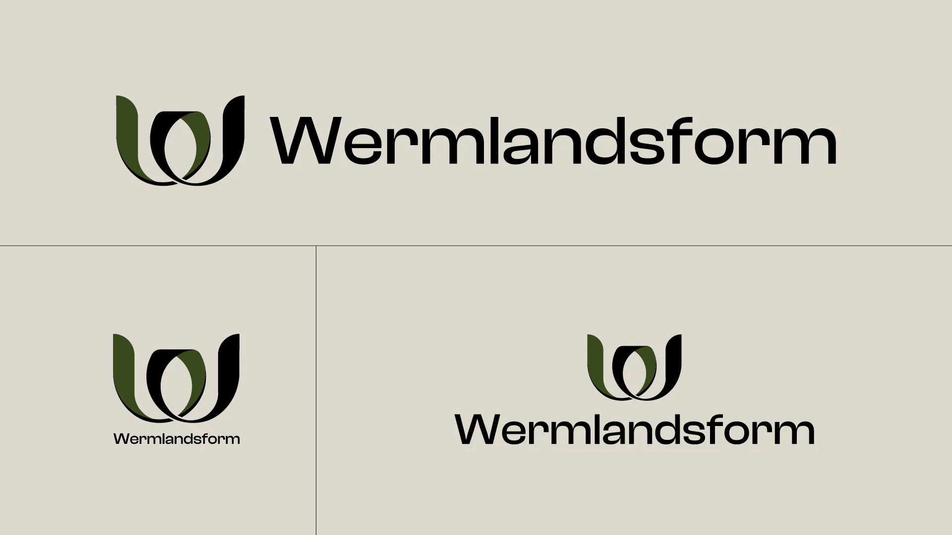 En casebild för projektet Wermlandsform av reklambyrån Gullström & CO i Karlstad.